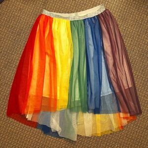 Rainbow Tulle skirt